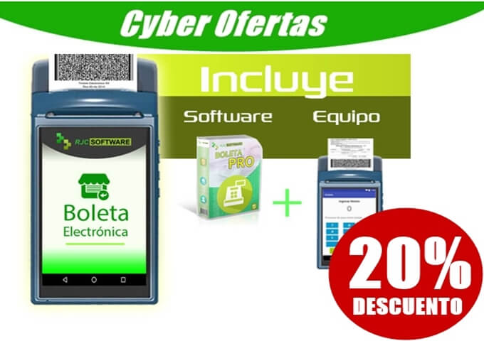 boleta electronica maquina
